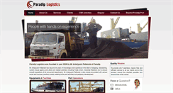 Desktop Screenshot of paradiplogistics.com